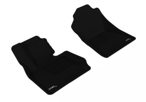 BMW X3 Floor Mats - Front - 3D MAXpider - Kagu Series - Black - `11-`18